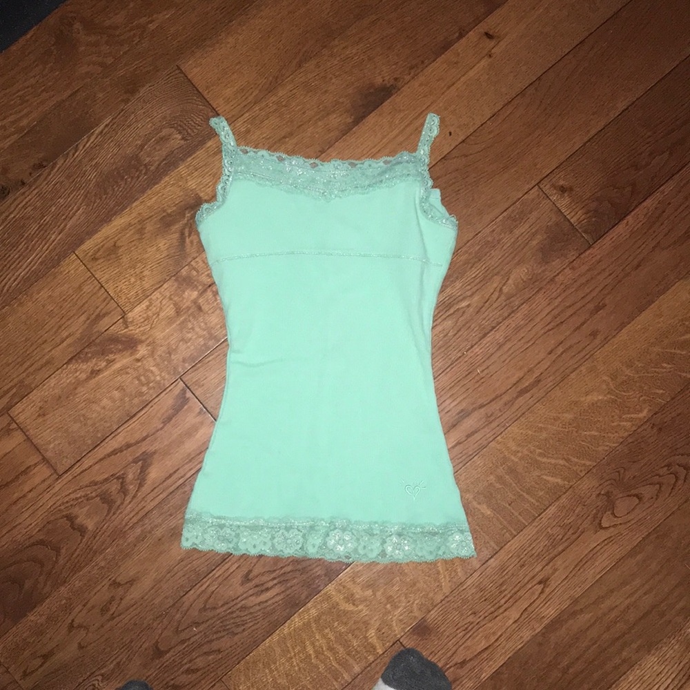 Girls Justice cami with lace size 6/7